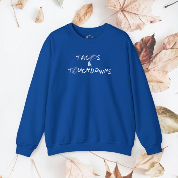 Tacos & touchdown / Unisex Crewneck Sweatshirt - Image 33
