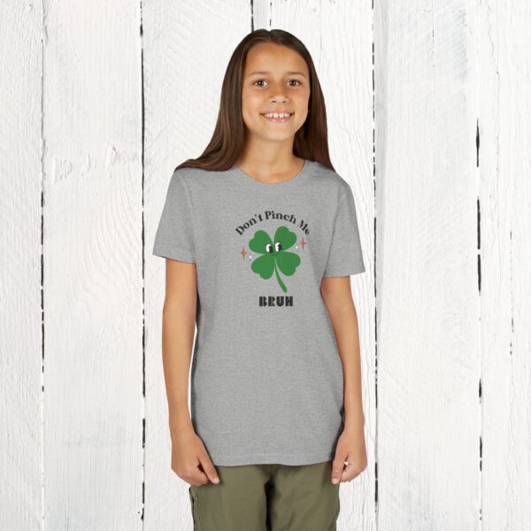 Don't pinch me bruh | Youth Short Sleeve Tee - Image 3