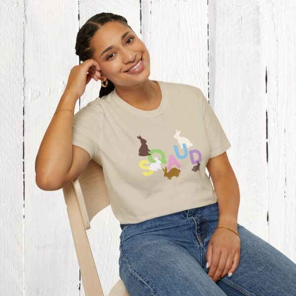 Squad bunnies | Adult Unisex Softstyle T-Shirt - Image 8