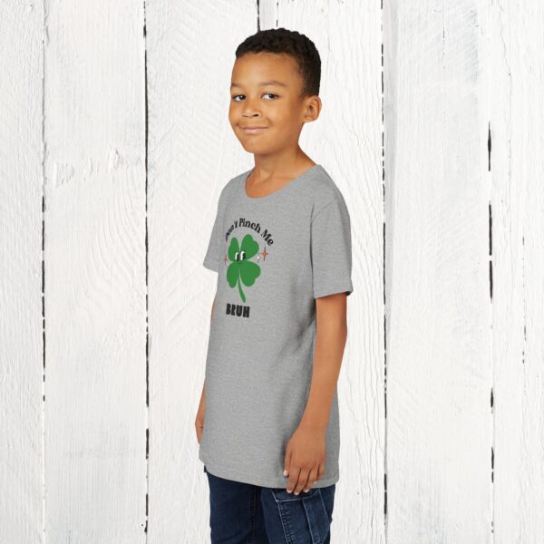Don't pinch me bruh | Youth Short Sleeve Tee - Image 4