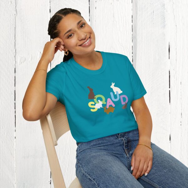Squad bunnies | Adult Unisex Softstyle T-Shirt - Image 4