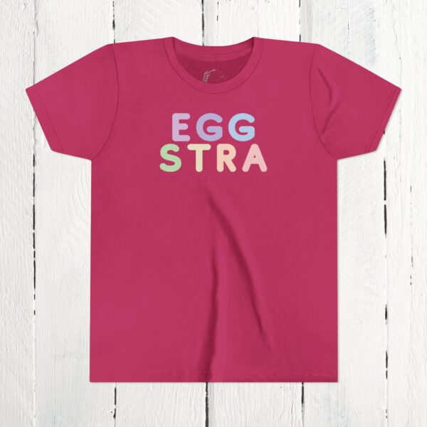 Eggstra | Youth Short Sleeve Tee - Image 3