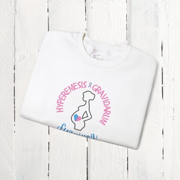 HG survivor | Crewneck | Unisex Heavy Blend™ Crewneck Sweatshirt - Image 3