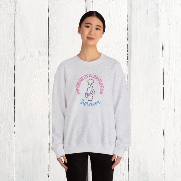 HG survivor | Crewneck | Unisex Heavy Blend™ Crewneck Sweatshirt - Image 8