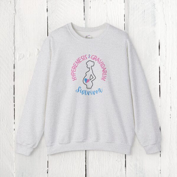 HG survivor | Crewneck | Unisex Heavy Blend™ Crewneck Sweatshirt - Image 5