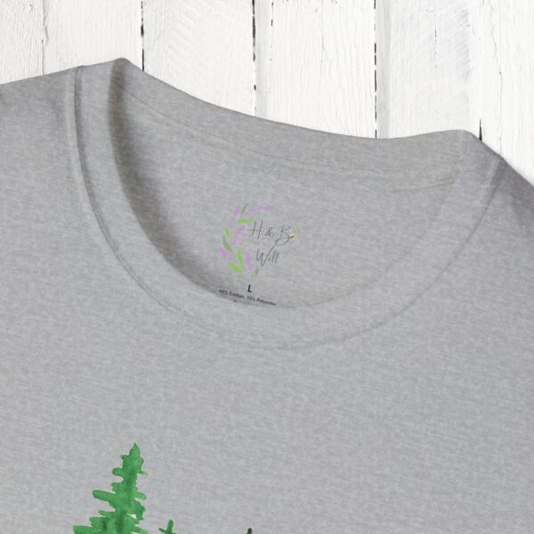Wake & Lake | Unisex Softstyle T-Shirt - Image 3