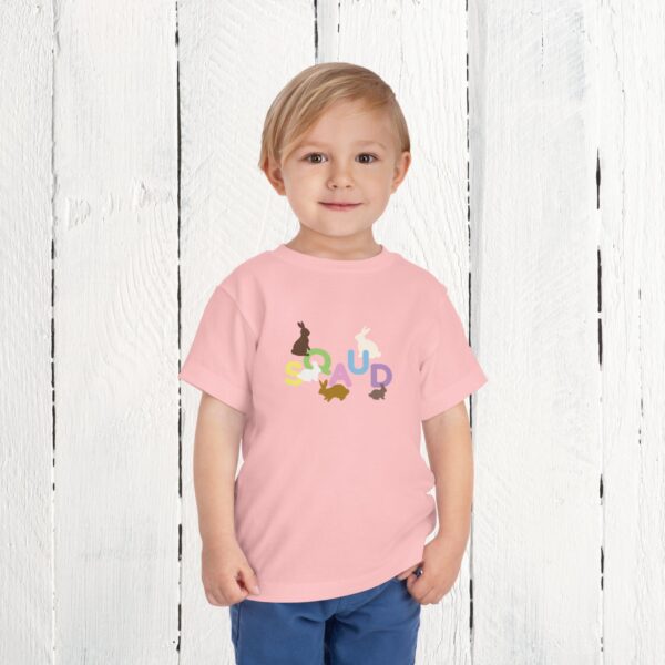 Squad with bunnies | Toddler Short Sleeve Tee - Image 6