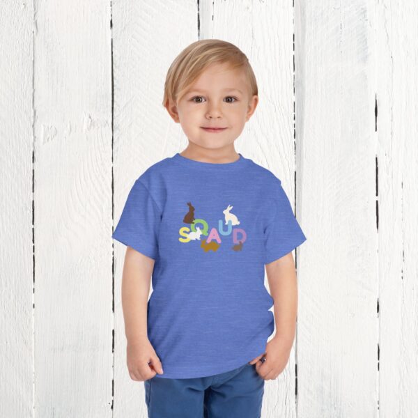 Squad with bunnies | Toddler Short Sleeve Tee - Image 2