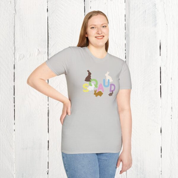 Squad bunnies | Adult Unisex Softstyle T-Shirt - Image 11