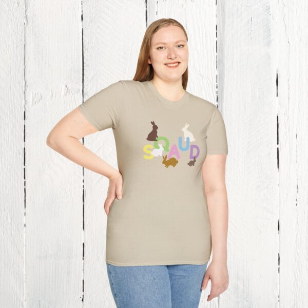 Squad bunnies | Adult Unisex Softstyle T-Shirt - Image 7
