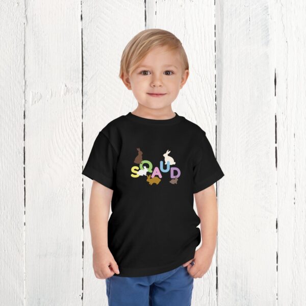 Squad with bunnies | Toddler Short Sleeve Tee - Image 4