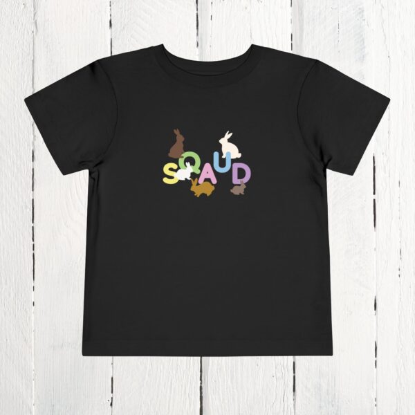 Squad with bunnies | Toddler Short Sleeve Tee - Image 3