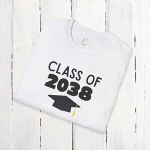 Style 1-Grow with me tee | Class of 2038 | Unisex Softstyle T-Shirt