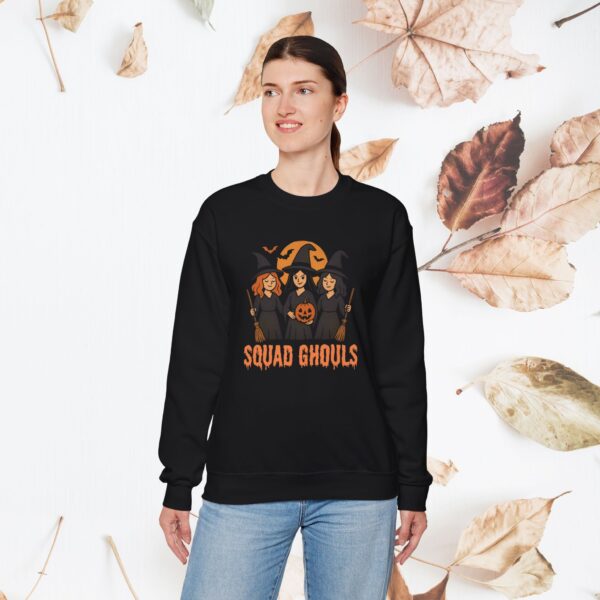 Squad Ghouls | Unisex Heavy Blend™ Crewneck Sweatshirt - Image 6
