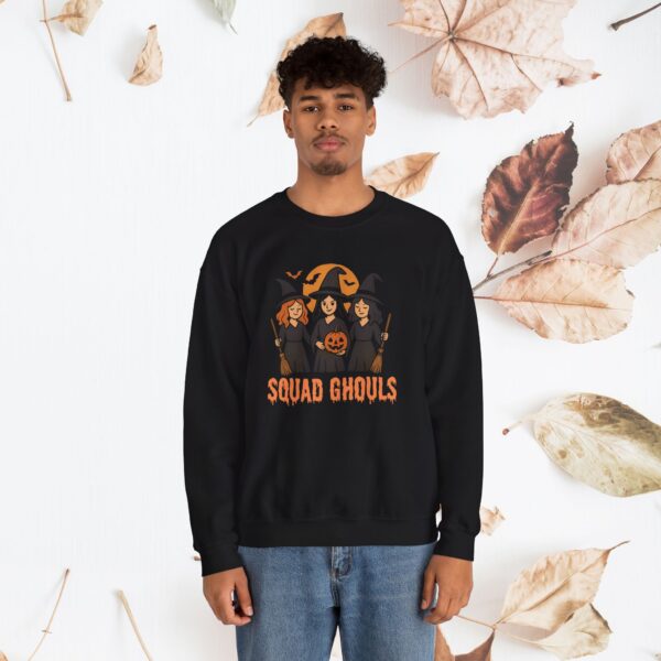 Squad Ghouls | Unisex Heavy Blend™ Crewneck Sweatshirt - Image 4