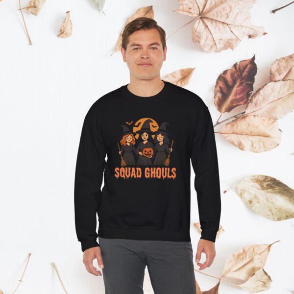 Squad Ghouls | Unisex Heavy Blend™ Crewneck Sweatshirt - Image 5