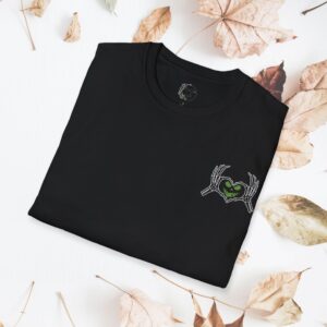 Skeleton heart hands | Unisex Softstyle T-Shirt