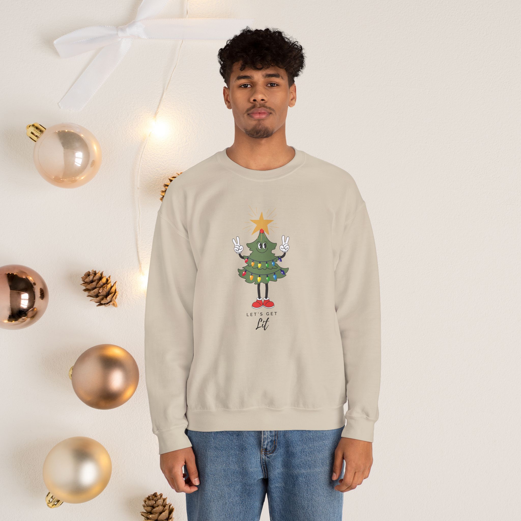 Let's get lit | Crewneck sweatshirt | Unisex - Image 4