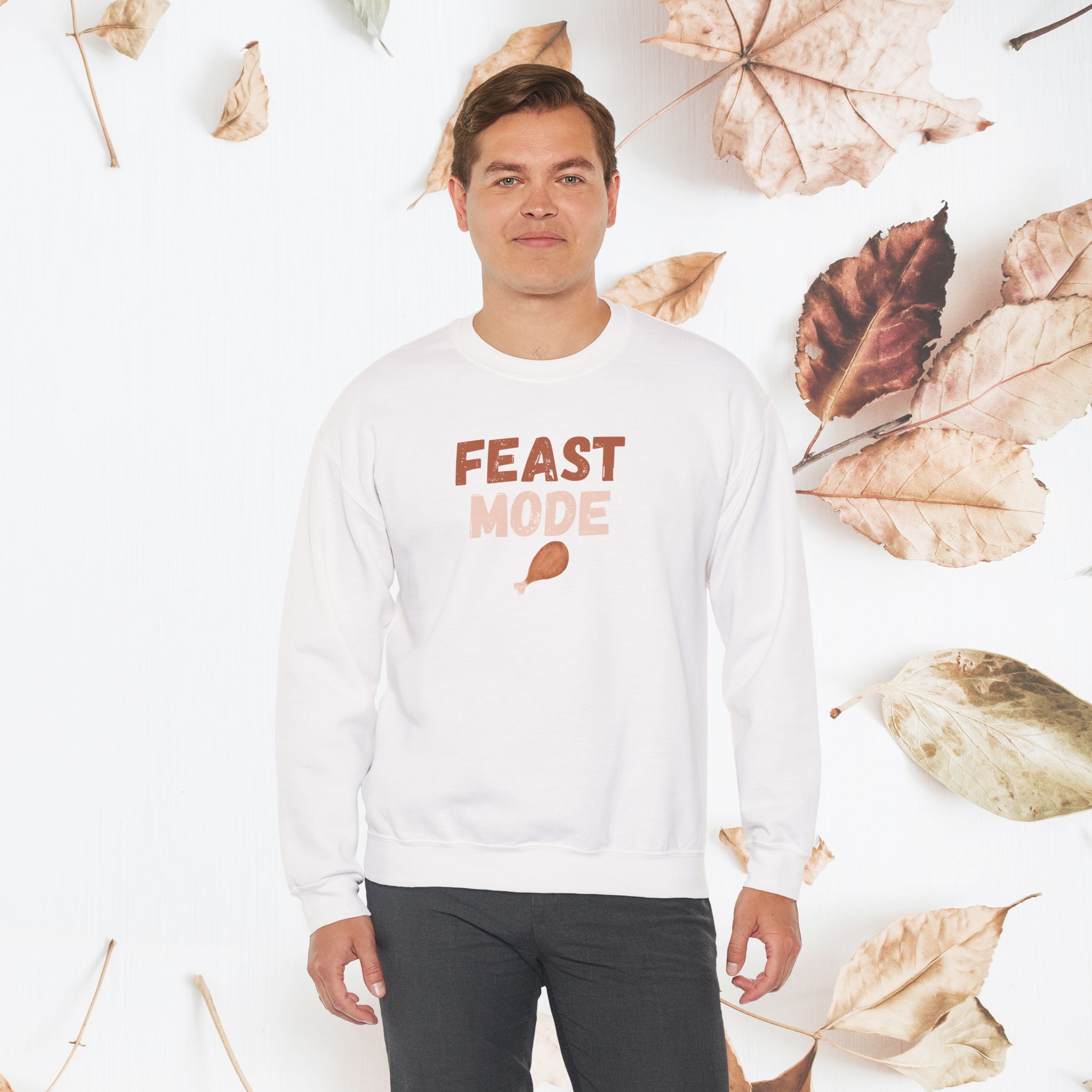 Feast Mode | Unisex | Crewneck Sweatshirt - Image 12