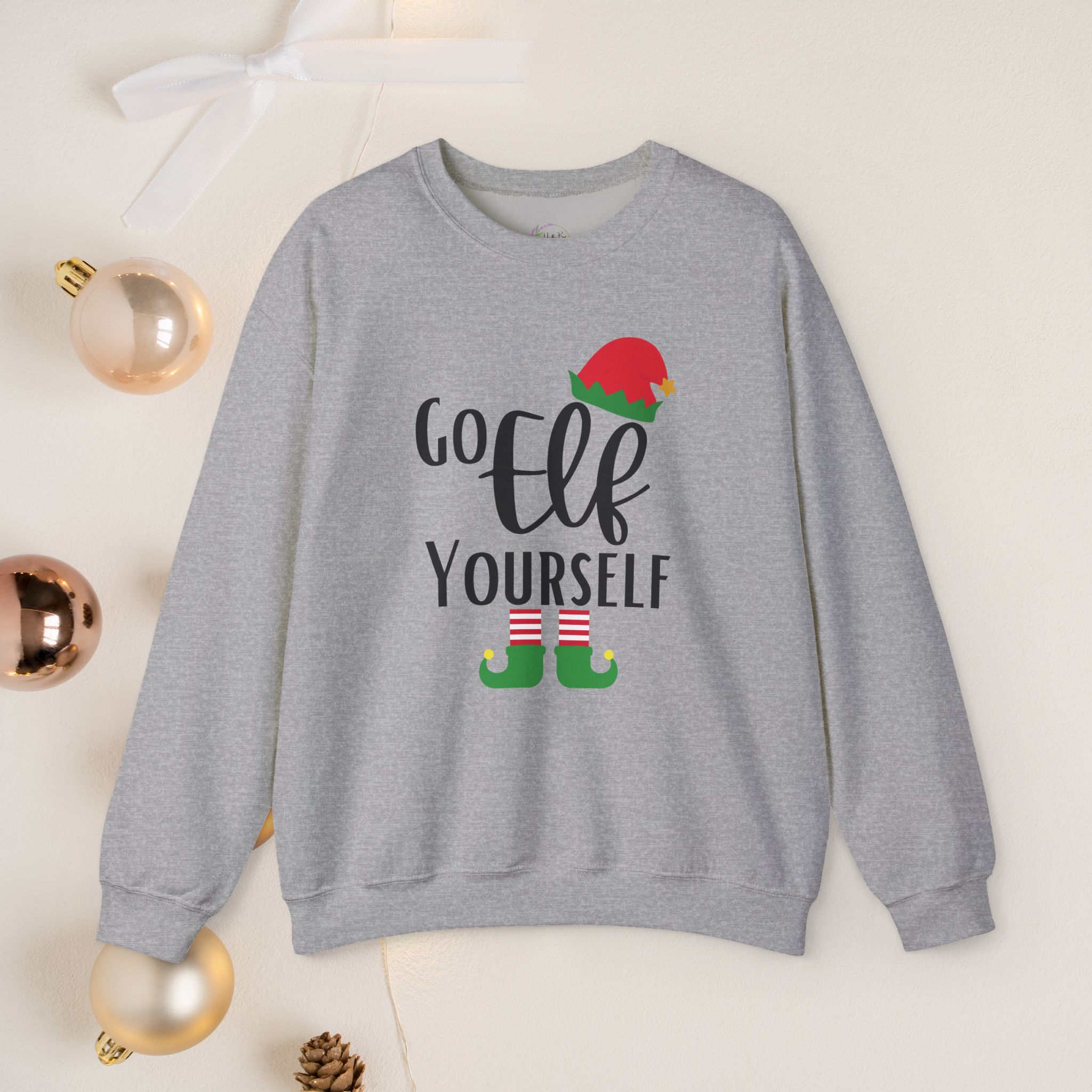 Go elf yourself | Crewneck Sweatshirt | unisex - Image 9