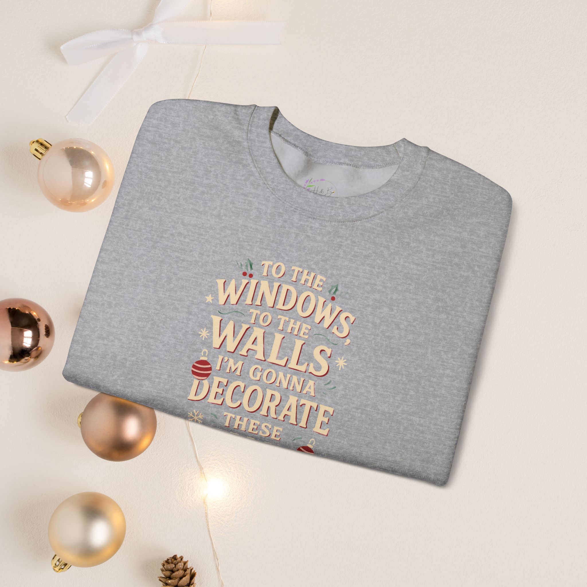 To the windows design 2 | Unisex | Heavy Blendâ„¢ Crewneck Sweatshirt - Image 12