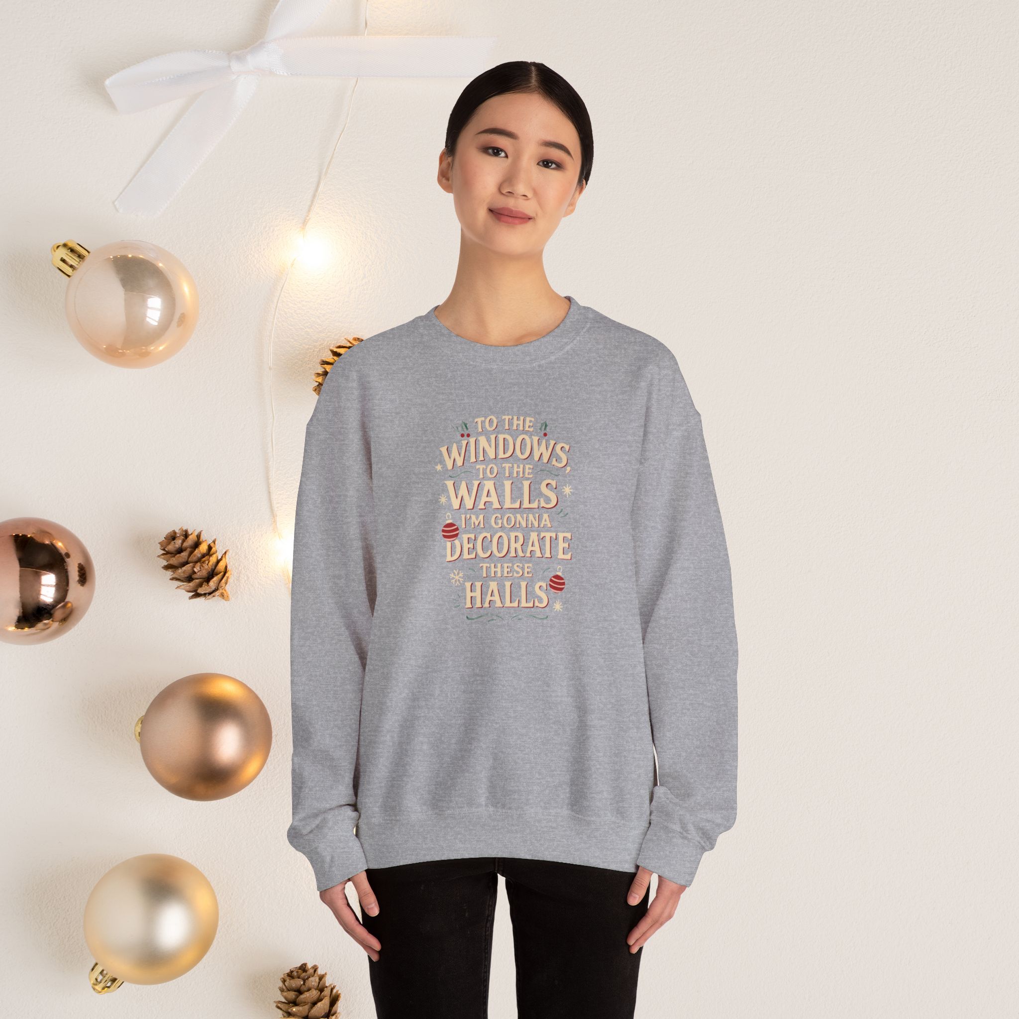 To the windows design 2 | Unisex | Heavy Blendâ„¢ Crewneck Sweatshirt - Image 13