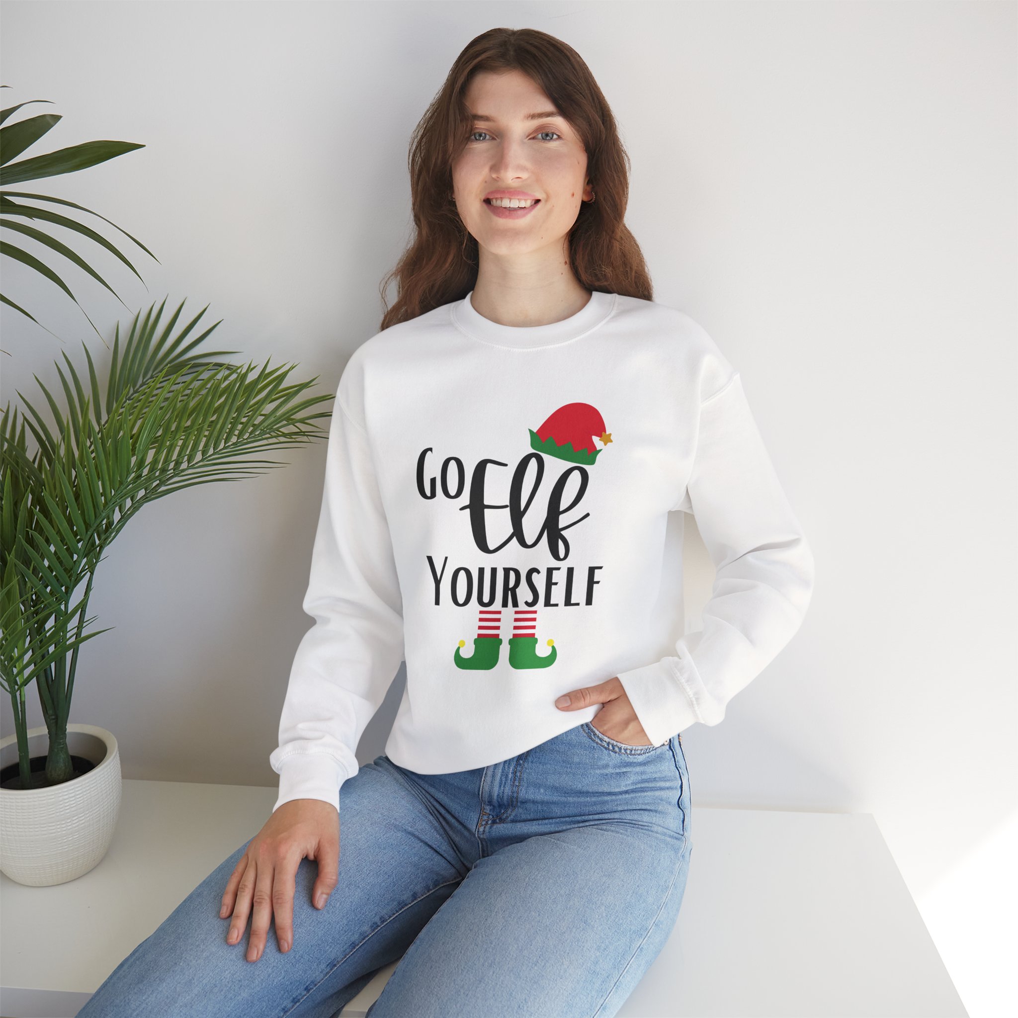 Go elf yourself | Crewneck Sweatshirt | unisex - Image 21
