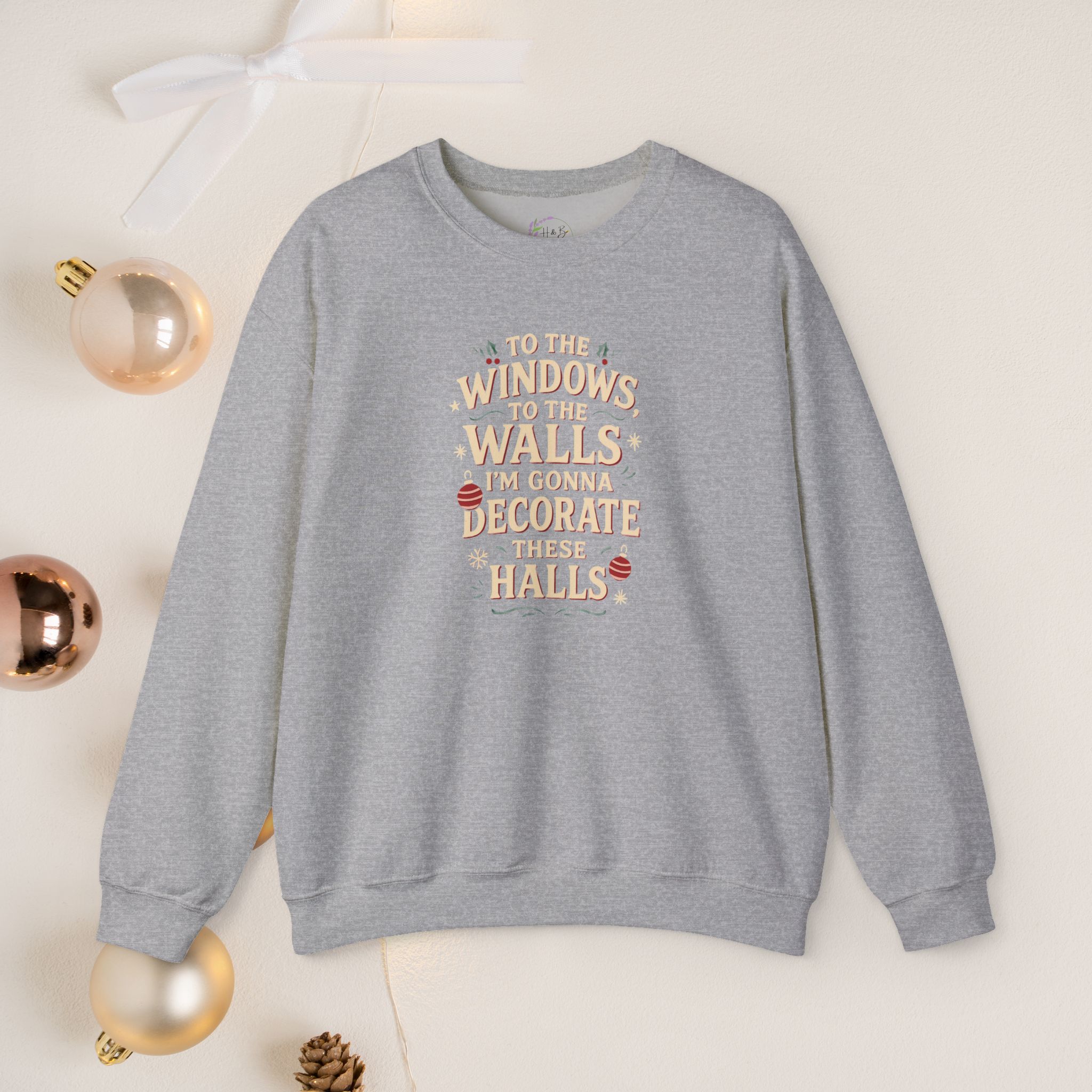 To the windows design 2 | Unisex | Heavy Blendâ„¢ Crewneck Sweatshirt - Image 10