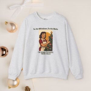 To the windows, to the walls | Unisex | Heavy Blend™ Crewneck Sweatshirt