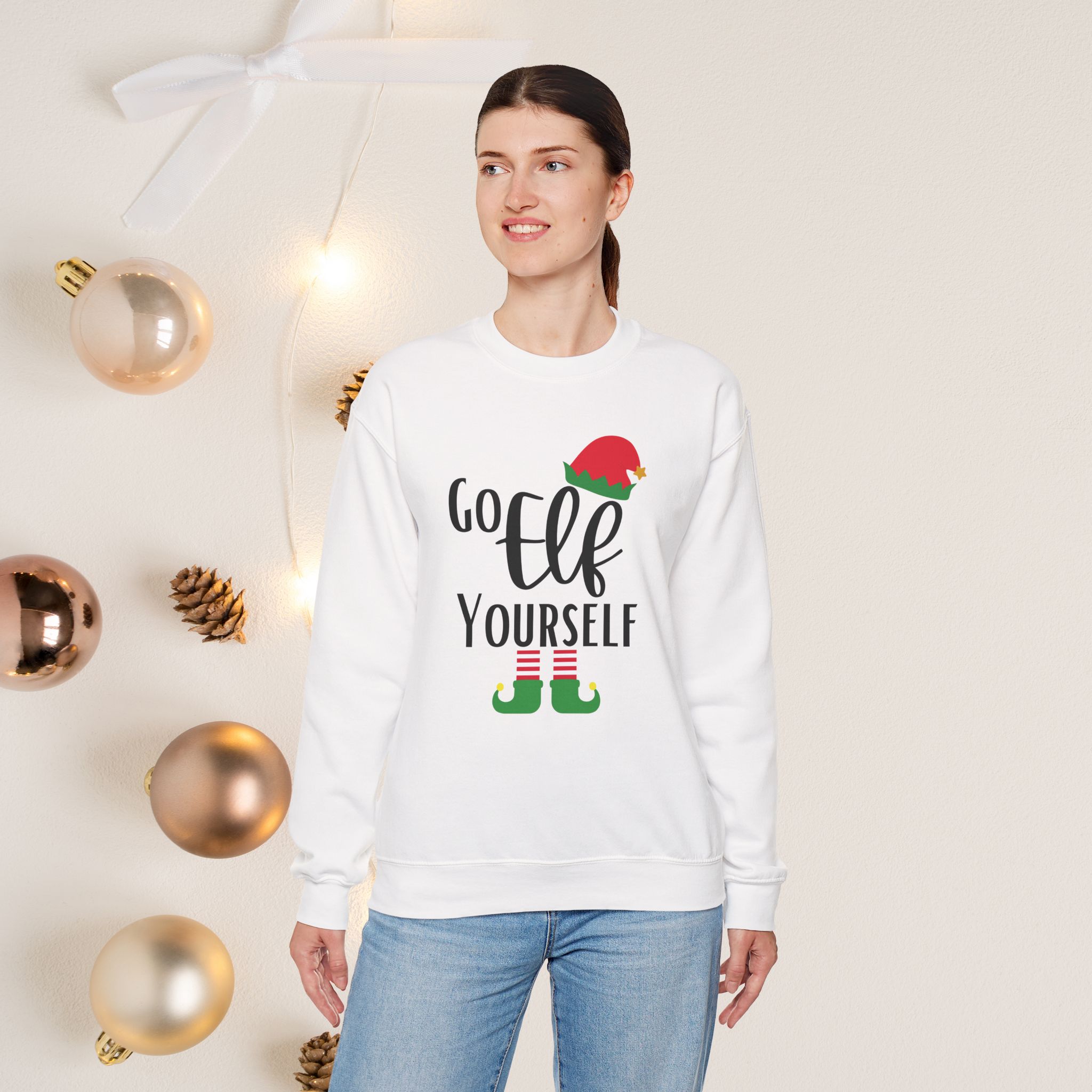 Go elf yourself | Crewneck Sweatshirt | unisex - Image 22