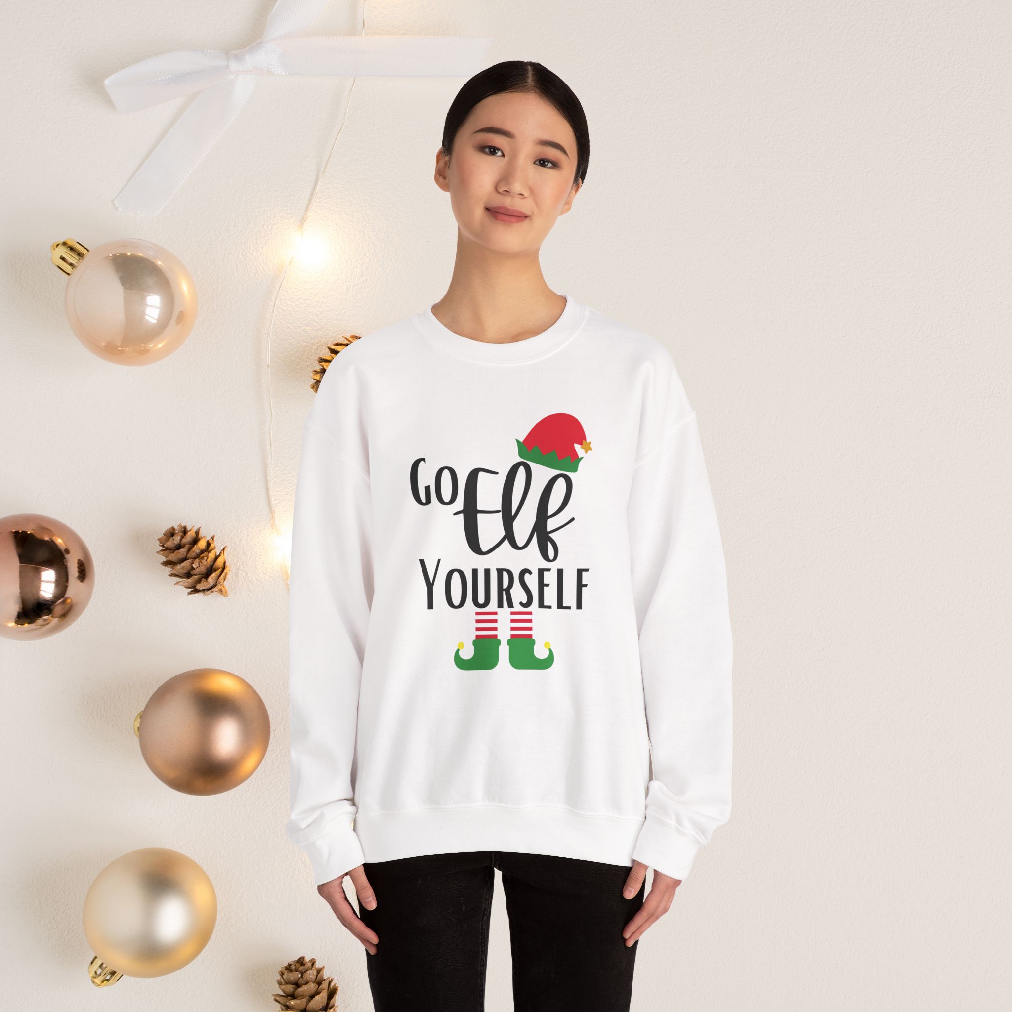 Go elf yourself | Crewneck Sweatshirt | unisex - Image 19