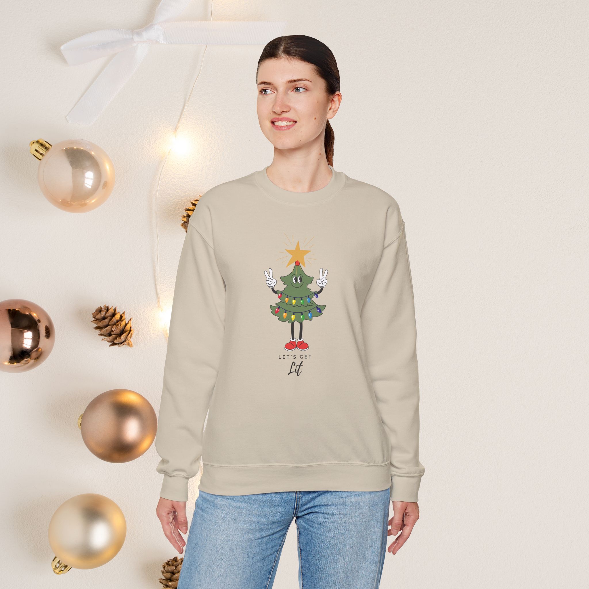 Let's get lit | Crewneck sweatshirt | Unisex - Image 6