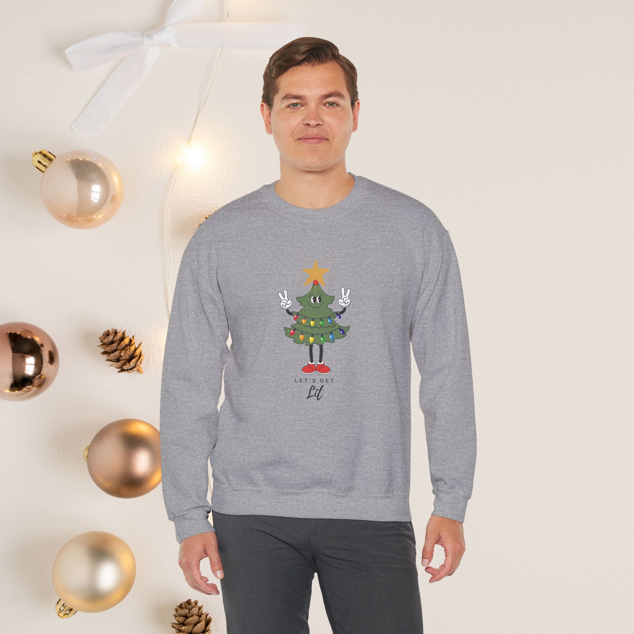 Let's get lit | Crewneck sweatshirt | Unisex - Image 13