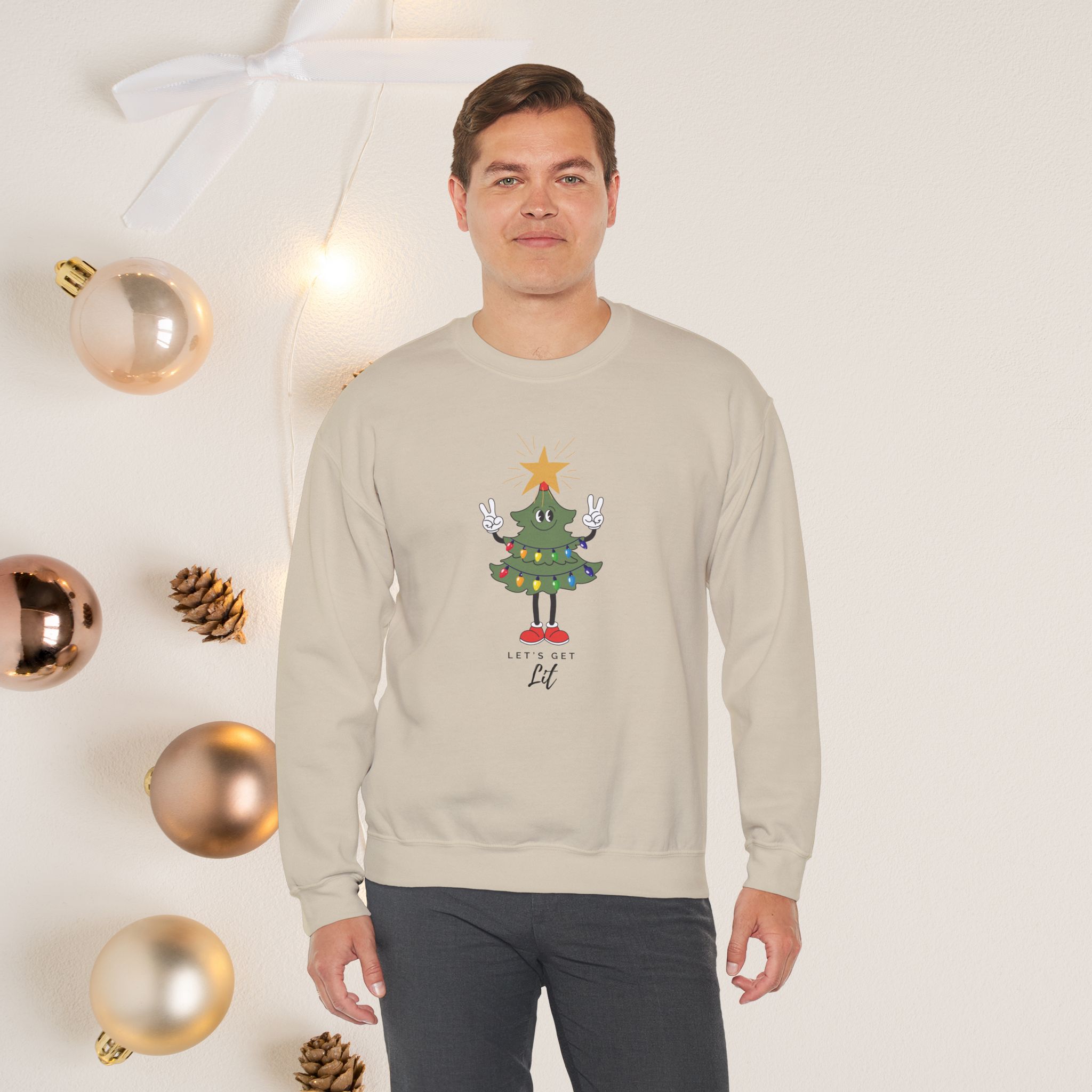 Let's get lit | Crewneck sweatshirt | Unisex - Image 5