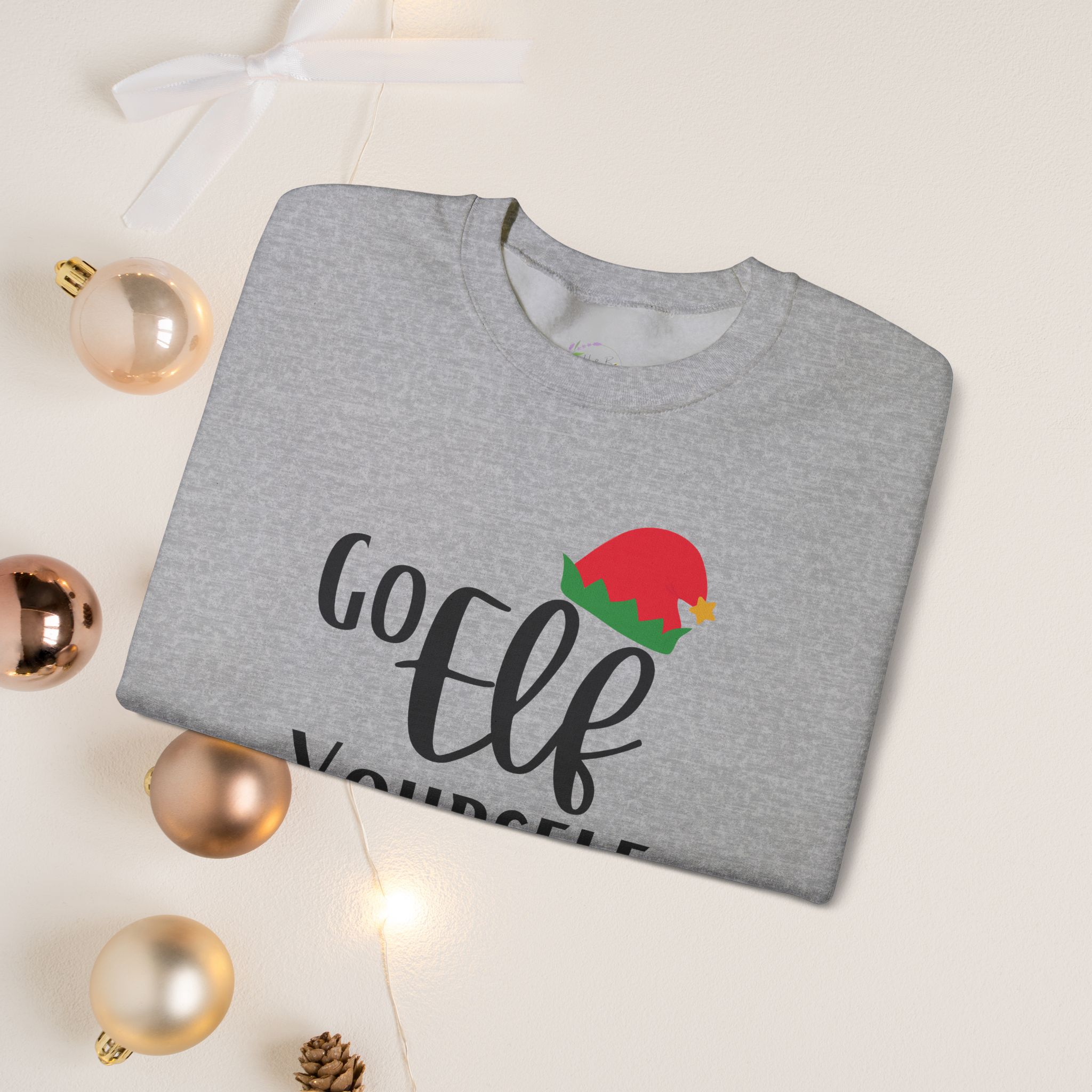 Go elf yourself | Crewneck Sweatshirt | unisex - Image 10