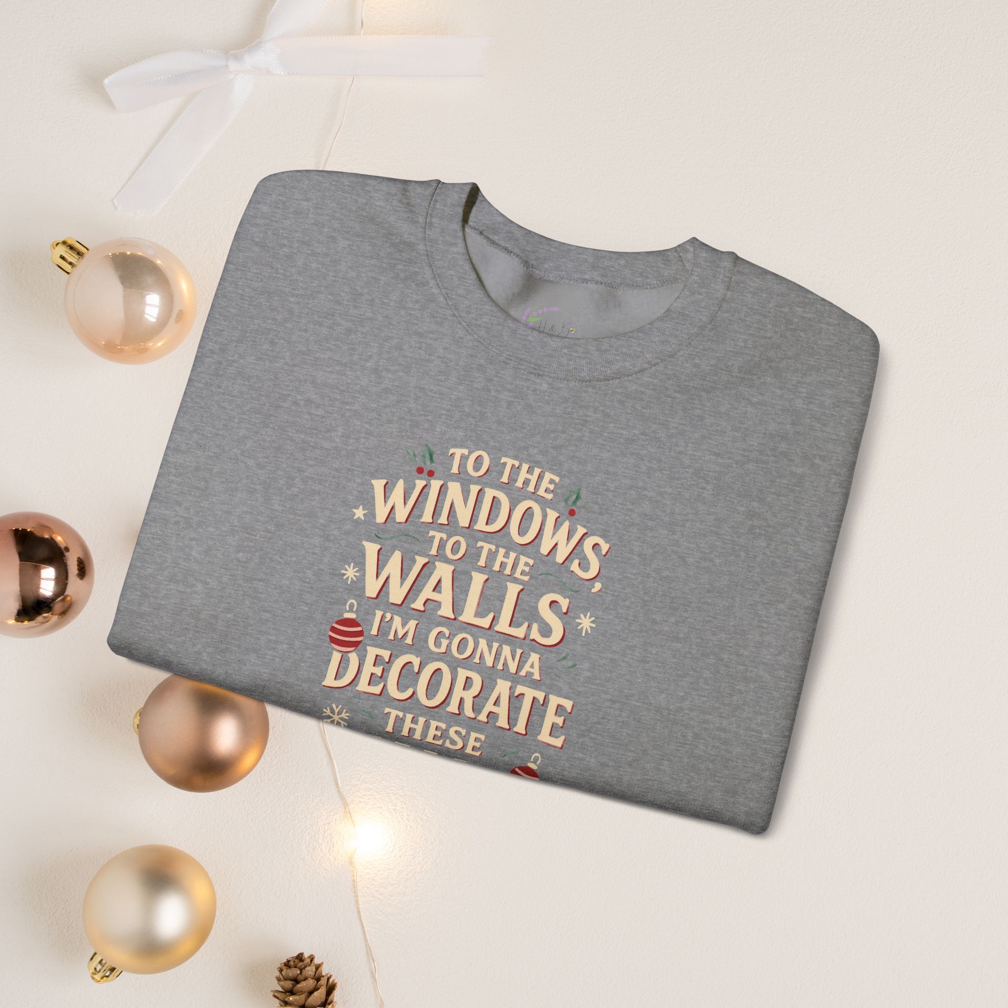 To the windows design 2 | Unisex | Heavy Blendâ„¢ Crewneck Sweatshirt - Image 21