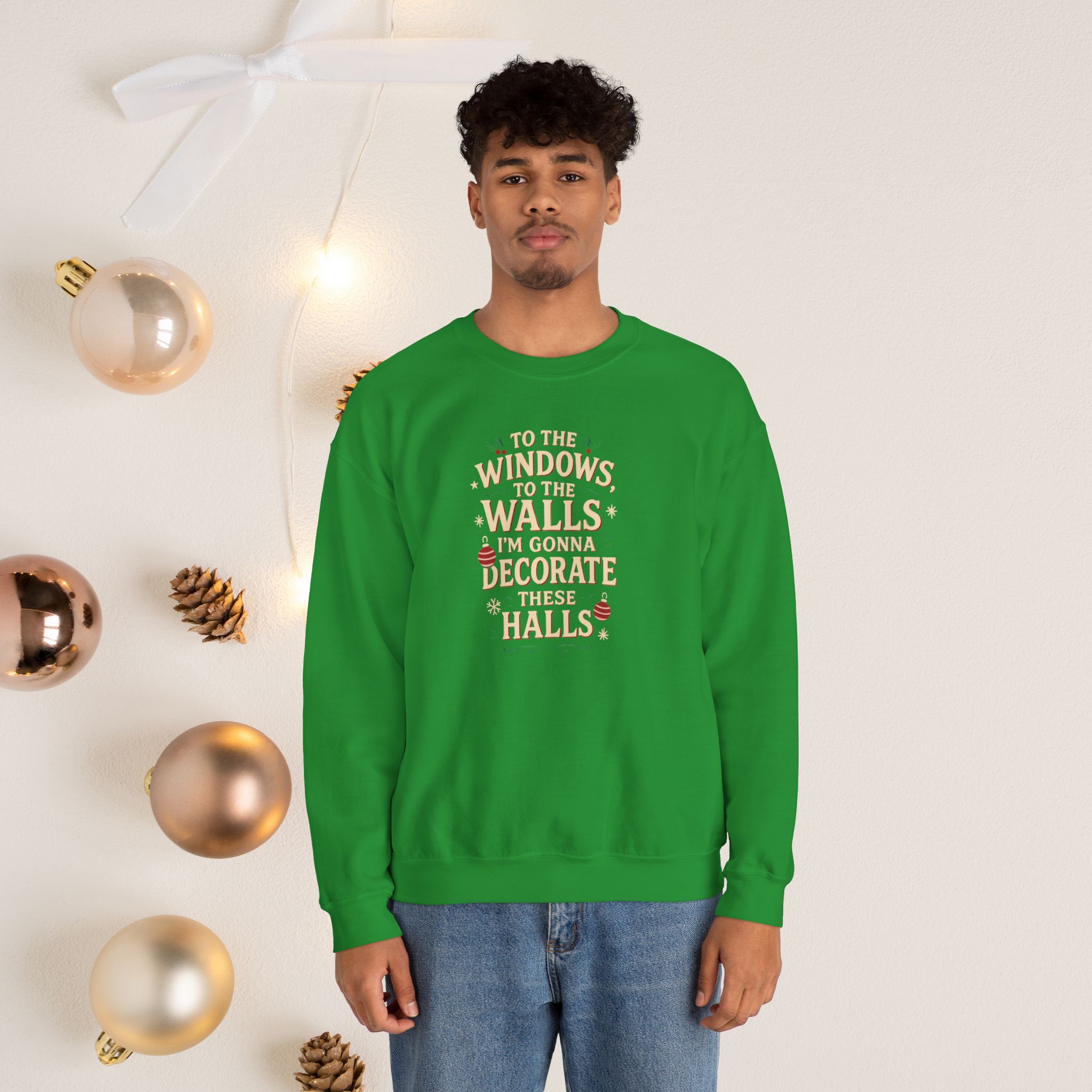 To the windows design 2 | Unisex | Heavy Blendâ„¢ Crewneck Sweatshirt - Image 9