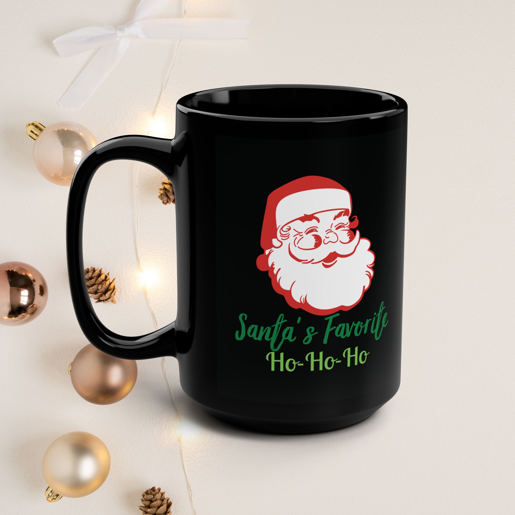Santa's favorite ho, ho, ho, | mug | 15 oz - Image 2